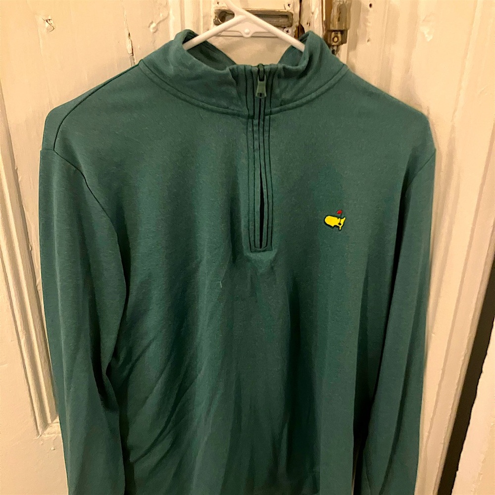 Masters Tech 1/4 Zip - Used. From 2023 Masters Tournament (Winner: John Rahm).